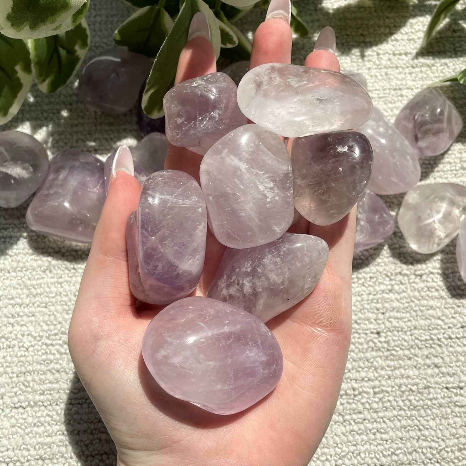 Amethyst Tumbled 1KG - QB - LGE Amethyst Tumbled 1KG - QB - LGE